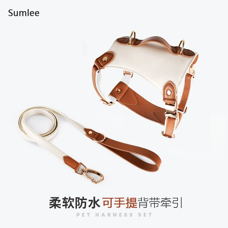 可牵可提胸背带近身控制