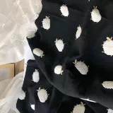 Японская ткань, небольшая сумка, диван, DIY, овечка, с вышивкой, из хлопка и льна