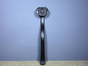 古玩木雕木器摆件居家装饰礼品影视道具实木檀木浮雕福字貔貅如意