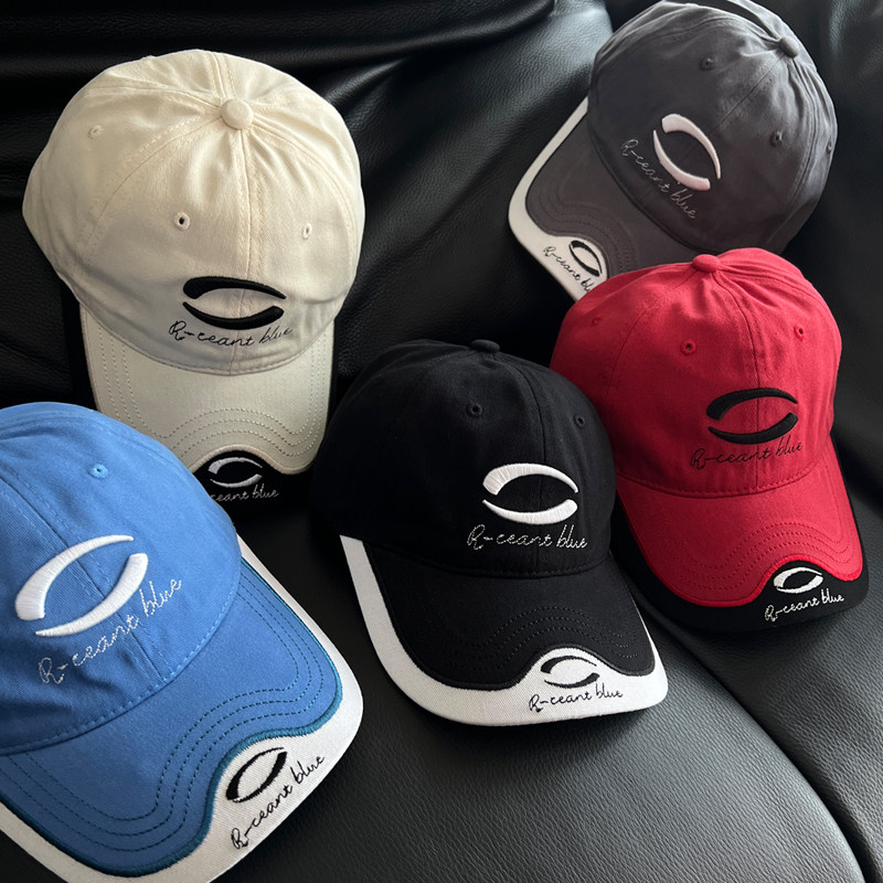 美式复古千禧潮牌棒球帽子女夏季韩版百搭字母刺绣显脸小鸭舌帽男,服饰配件/皮带/帽子/围巾,帽子,淘宝优惠券,粉丝福利购,淘宝优惠卷