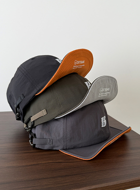 TAAK新款美式复古B字母翻檐帽工装帽鸭舌帽子女春夏季日系棒球帽