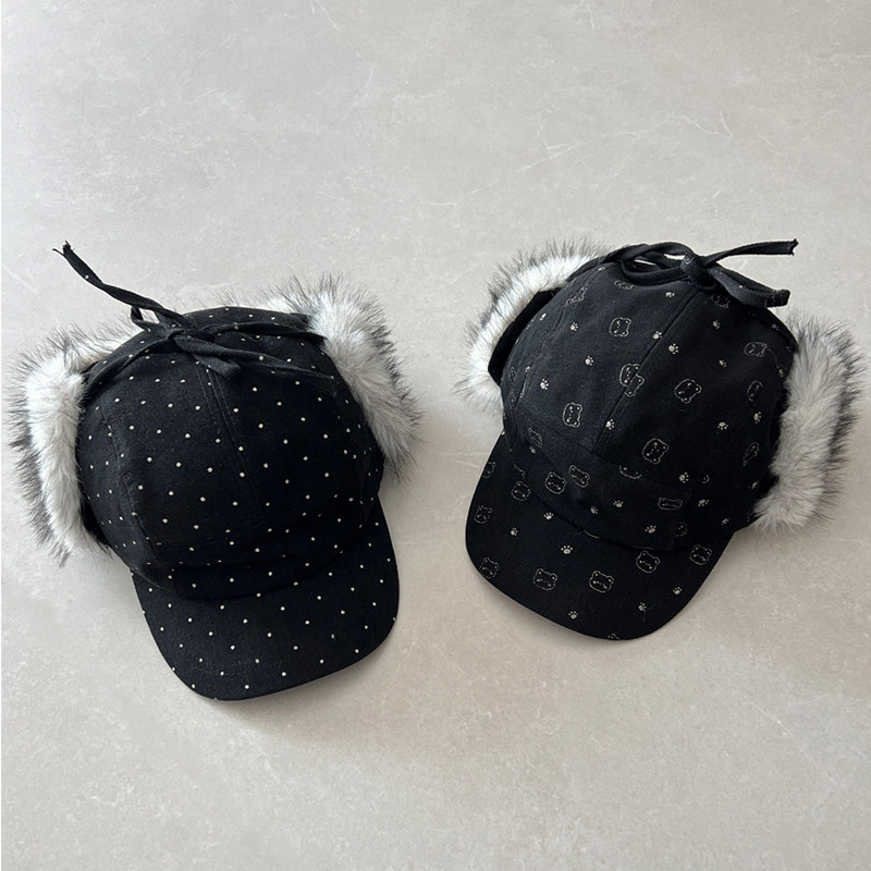 TAAK韩国可爱小熊波点雷锋帽子女秋冬天日系保暖护耳滑雪帽飞行帽,服饰配件/皮带/帽子/围巾,帽子,淘宝优惠券,粉丝福利购,淘宝优惠卷