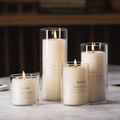 玻璃烛台欧式 蜡烛杯情人节浪漫烛光晚餐民宿酒店宴会婚礼生日装 扮