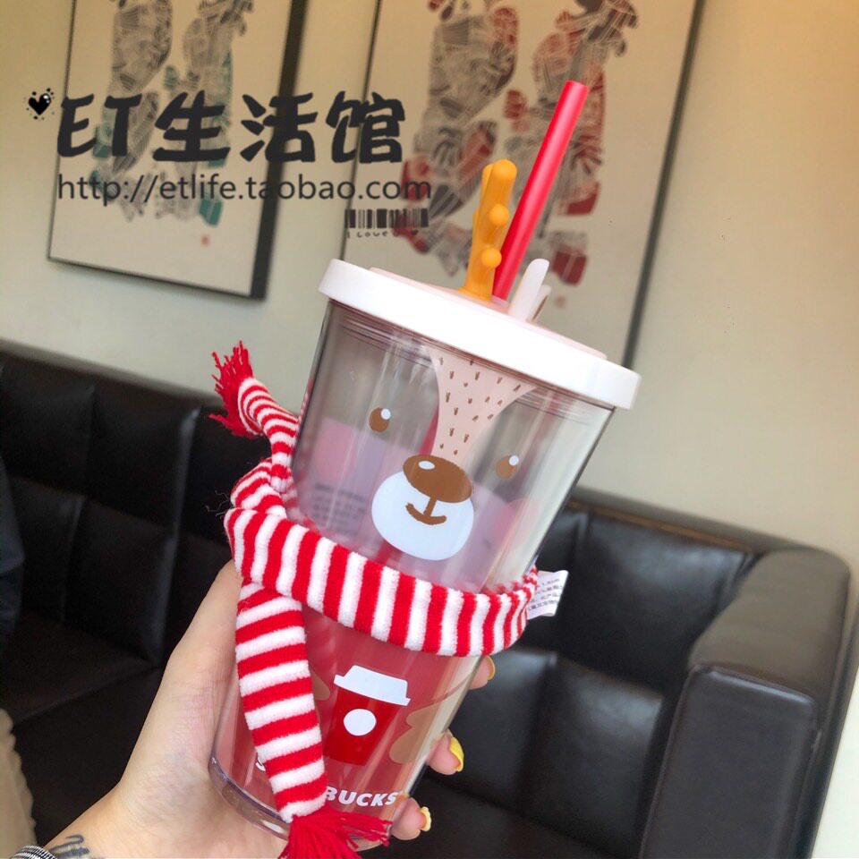 星巴克杯子韩国正品圣诞礼物