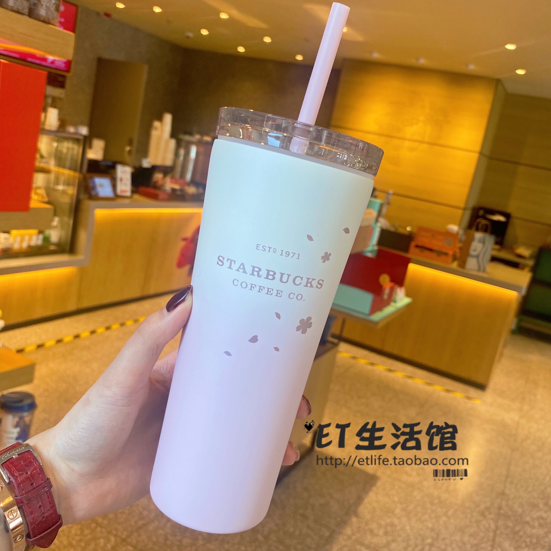 韩国星巴克杯子不锈钢