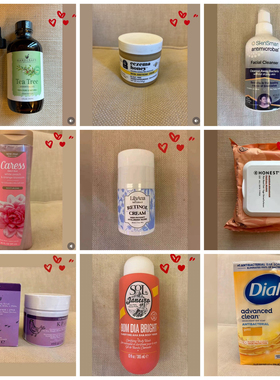 【海外正品】Tea Tree ECZEMA LilyAna Honest卸妆湿巾纸沐浴露