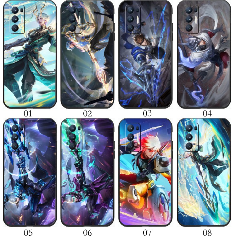 王者荣耀赵云 适用 红米 Note 9 4G/K60/10 pro/K50 至尊/Note 11 SE/realme V5/x7/V15/Q2/Q3/手机壳