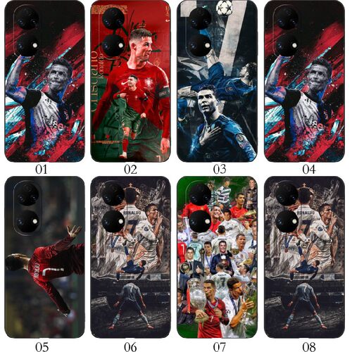 C罗 足球 适用 红米 Note 11T Pro+/OPPO A1 活力版/一加 Nord N20/iQOO Z7i/12T/一加 Ace 2V手机壳