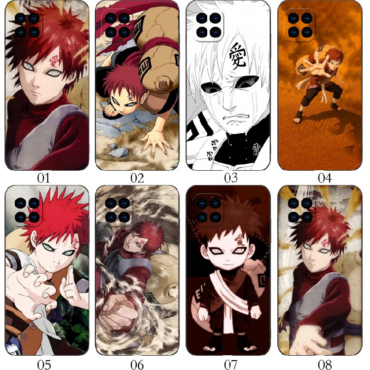 火影忍者我爱罗 适用 华为 nova8 SE/Pro+/7i/红米Note 13/6/K70/10A/9C/小米11/13/14/青春10/realme手机壳