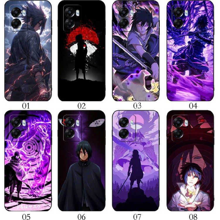 火影忍者佐助 适用iQOO Z8/U5/Neo6 SE/Z6/Z7/11 Pro/11S/10/9/8/Neo8/Neo7/红米 12/12R/realme V30t手机壳