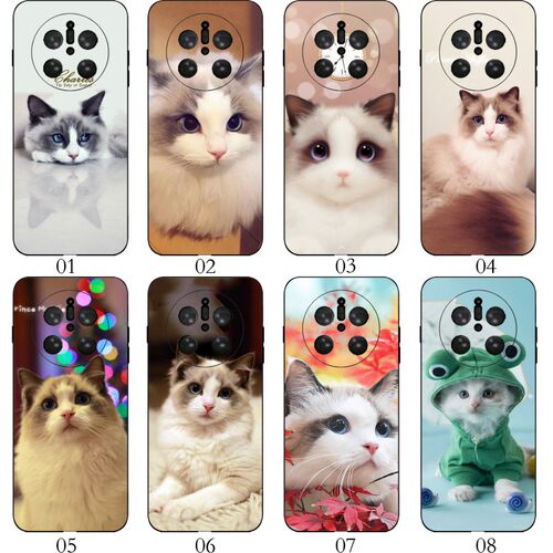 布偶猫 适用 荣耀 Magic 3/4/6/5/4 Pro/7/8/X20/X30/X40 GT/X50/X60/X70/OPPO Find X8S手机壳