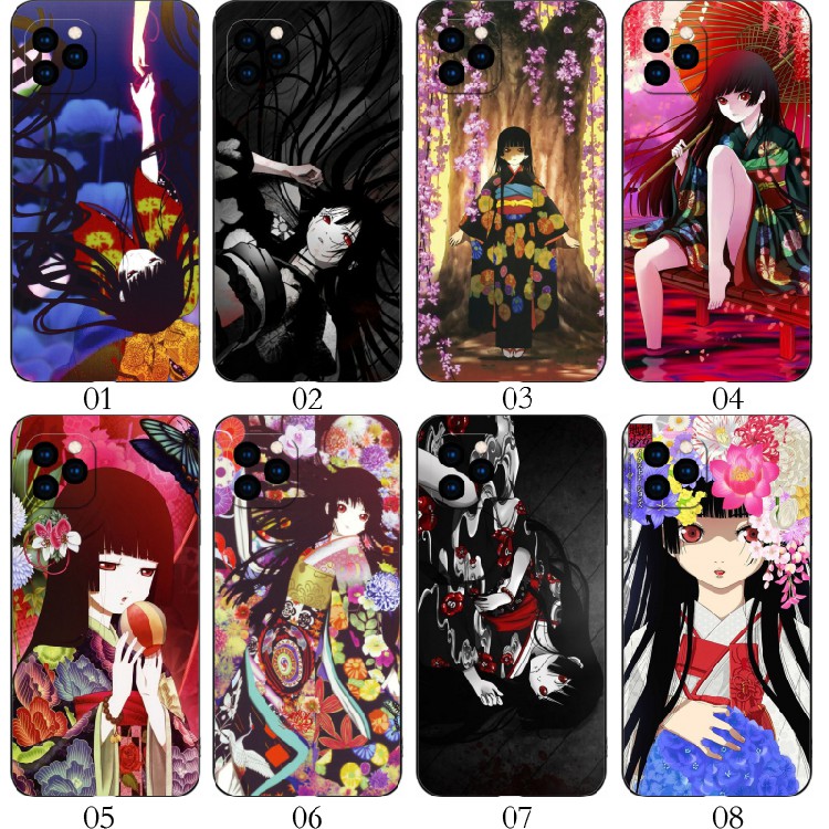 地狱少女 适用iPhone苹果 15/11/13 Pro/12 mini/14 Max/Plus/XS/XR/X/8/7/6/5/红米Note 12/12R/12C手机壳