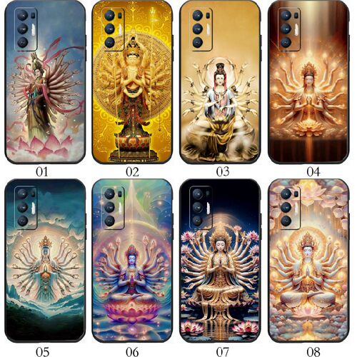 千手观音 适用 红米 Note 9 4G/K60/10 pro/K50 至尊/Note 11 SE/realme V5/x7/V15/Q2/Q3/手机壳