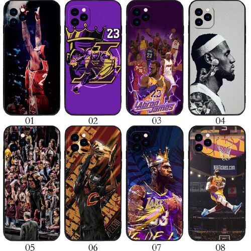 湖人 NBA 詹姆斯 适用 小米 10T Pro/三星 S30 Plus/2/MIX 4/Civi 1S/S21/A72/A52/A32/Note20/A71/A5手机壳