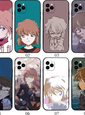 灰原哀 适用 小米 10T Pro/三星 S30 Plus/2/MIX 4/Civi 1S/S21/A72/A52/A32/Note20/A71/A51/S20手机壳