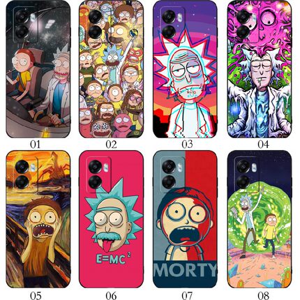 瑞克和莫蒂 适用OPPO A55s/A53/A93/A32/A72/A92s/A52/Find X5 pro/X3/X2/Reno 9/8/7 se/6/5/4/3/5k 手机壳