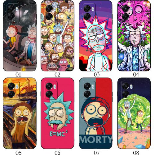 瑞克和莫蒂 适用OPPO A55s/A53/A93/A32/A72/A92s/A52/Find X5 pro/X3/X2/Reno 9/8/7 se/6/5/4/3/5k 手机壳