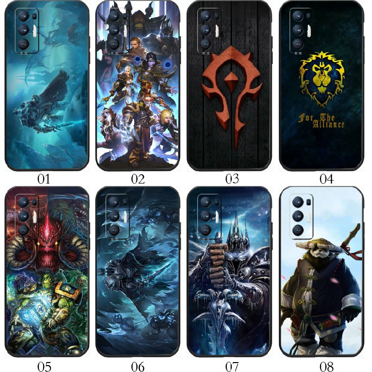 魔兽世界 适用 OPPO Reno4 Pro/A52/K/6+/5 Z/A32/A93/A55/A95/A93s/A11s/A56/A55s/K9/K7x/Find X3手机壳