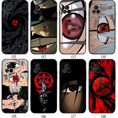 火影写轮眼 适用vivo?Y31s/S9/X60/S7/Y52s/iQOO 7/U3/红米 K60E/K50 Pro/K40S/Civi 1S手机壳