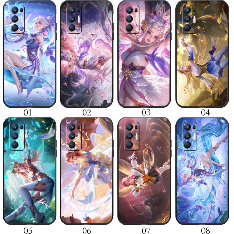 王者荣耀艾琳 适用 VIVO Y50/X70/Y70t/X50 Pro+/Y50t/Y73s/Y70s/Y20/S17/S16/S12/Y30/T1/realme Q3s手机壳