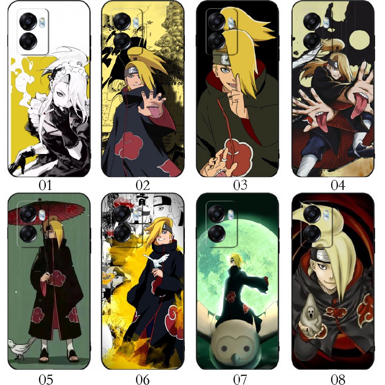 火影迪达拉 适用 红米 Note 13 Pro/11E/12 Turbo/12R/+/K60/realme GT Neo2/GT2/V30/V23/10/Q5/Neo5手机壳