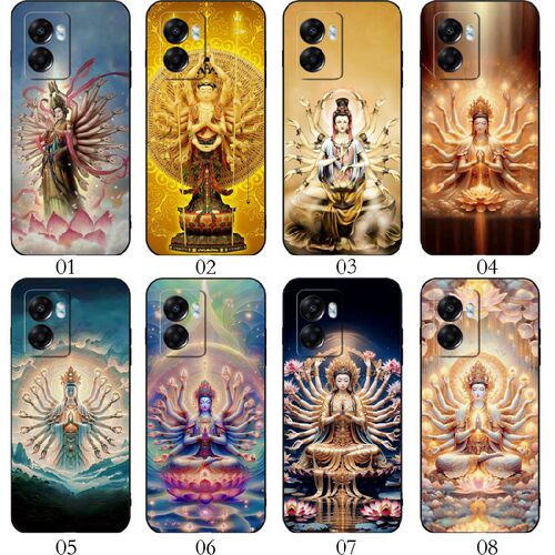 千手观音 适用iQOO Z8/U5/Neo6 SE/Z6/Z7/11 Pro/11S/10/9/8/Neo8/Neo7/红米 12/12R/realme V30t/手机壳