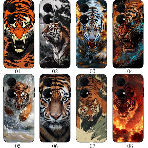 定制 老虎 适用 VIVO S15e/S18 Pro/S30 Pro mini/S20/S19/Y37/Y60/一加 Ace 2V/3V/Ace5/N20 Nord手机壳