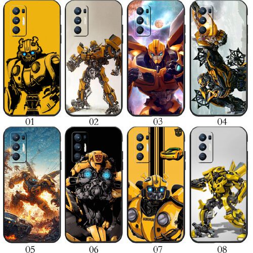 大黄蜂 变形金刚 适用 realme GT/2T/Neo/闪速版/大师探索版/一加 9/Pro/9R/RT/8T/Ace 2V/魅族18/Neo手机壳