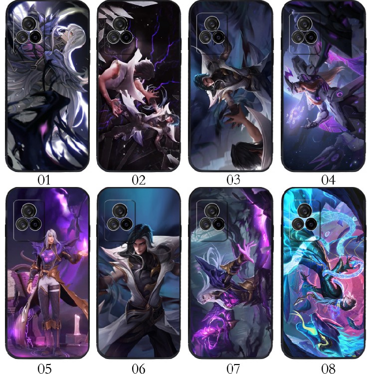 王者荣耀 司马懿 适用vivo?Y31s/S9/X60/S7/Y52s/iQOO 7/U3/红米 K60E/K50 Pro/K40S/Civi 1S手机壳