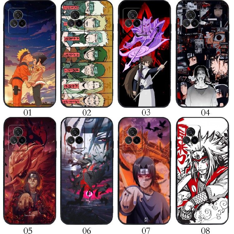 火影忍者 适用vivo/realme GT Neo3/X60 曲屏版/iQOO U3x/S9e/GT2/一加 Ace/魅族 18X手机壳