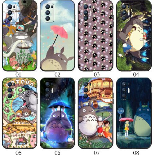 宫崎骏龙猫 适用 iQOO?Z6/Neo3/5 SE/Z5/Neo 5S/pro/Z3/Z1/U1/U1x/U3x/Z1x/小米10S/10至尊/realme x7手机壳