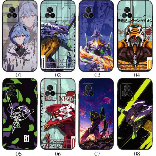 eva福音战士 适用vivo/S9e/realme GT Neo3/iQOO U3x/X60 曲屏版/GT2/一加 Ace/魅族 18X手机壳