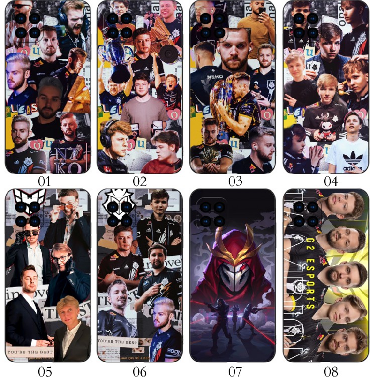 G2战队monesy 适用 OPPO A92/A15/Reno4 SE/A53 5G/A72/A35/realme/V13/V3/V11/V11S/Q3/Q3i/iPhone/v手机壳