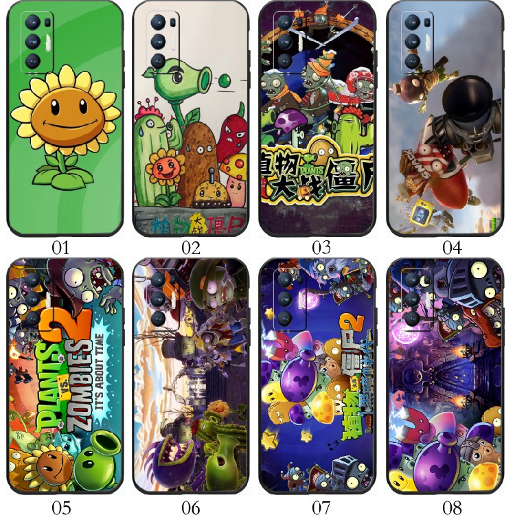 植物大战僵尸 适用 vivo T1/S17 Pro/T2/T2x/T1x/S16/S16e/S15/S15e/S12/S10/S10e/S9/S9e/S7/S7e/Y70手机壳