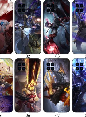 王者荣耀 李信 适用 OPPO A92/A15/Reno4 SE/A53 5G/A72/A35/realme/V13/V3/V11/V11S/Q3/Q3i/iPhone/手机壳