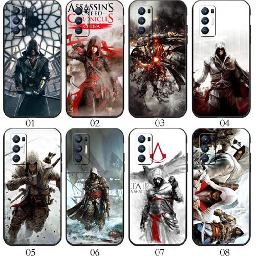 刺客信条 适用 iQOO Z6/Neo3/5 SE/Z5/Neo 5S/pro/Z3/Z1/U1/U1x/U3x/Z1x/小米10S/10至尊/realme x7手机壳