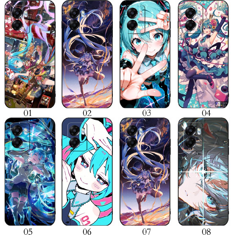 初音未来 适用vivo S15 Pro/Y73t/Y77/Y78 Plus/T2x/Y100/Y100i/Y55s/Y33s/Y32/Y33e/Y21S/Y21/T1手机壳
