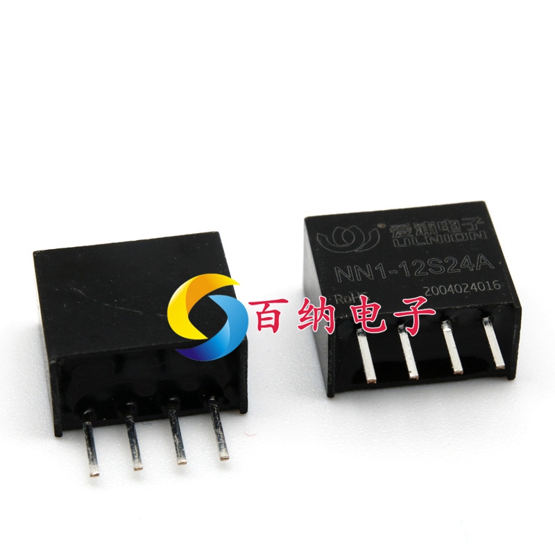 爱浦模块电源 NN1-12S24A DC-DC 电源模块 1W 单路输出 12V转24V