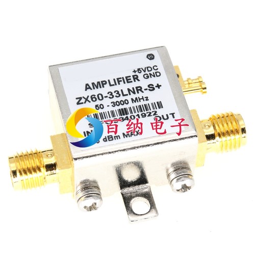 ZX60-33LNR-S+ 50-3000MHZ 射频低噪声放大器 全新原装正品
