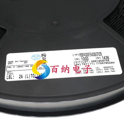 全新原装 MSP430F5438AIPZR 封装LQFP-100 贴片 16位微控制器-MCU