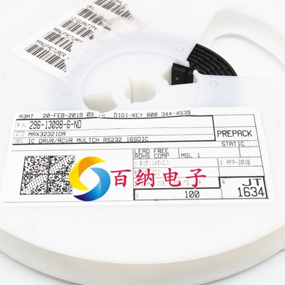 MAX3232IDR 贴片SOP-16 RS-232接口IC 驱动/接收发器 原装正品