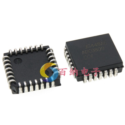 ADC0809CCV ADC0809  8通道多路复用器 贴片IC PLCC-28 全新原装