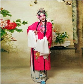 包邮越剧戏剧京剧黄梅戏服装戏曲服饰青衣花旦小姐女对披练功水袖