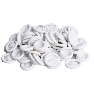 医用橡胶手指套一次性塞给药上药单指头套医生检查非无菌保护手套