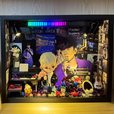 林俊杰手办周边音乐盒情人节520生日礼物送女朋友闺蜜礼盒