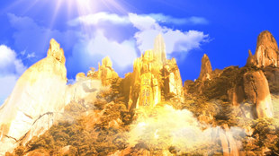 欢乐喜剧人 大圣归来 小品背景视频素材 五指山 开心麻花