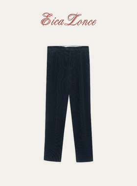 Eicalonce·意卡伦萨 秋冬新品纯棉灯芯绒直筒百搭西裤休闲长裤