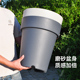 树脂花盆高款 塑料北欧风罗马霍仑大号家用客厅加仑户外种树加厚盆