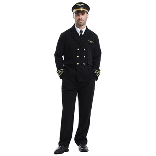 空少制服外套男飞行员服装机长制服空军西装演出服年会礼服男西服