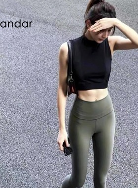 正品保证！ 韩国官网andar瑜伽长裤收腰提臀巨显瘦